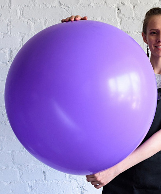 Воздушный шар 27" фиолетовый