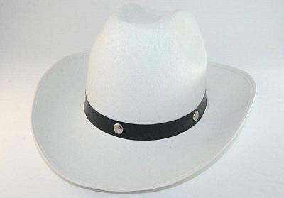 Шляпа ковбойская (белая)