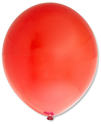 Повітряна куля кристал червона 30 см