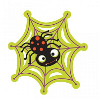 Баннер Паутина с пауком