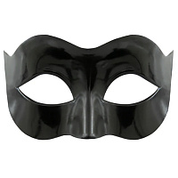 Маска Инкогнито пластик черная
