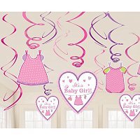 Спираль фольга Baby girl 12 Спираль фольга Baby girl 12