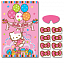 Игра с наклейками Hello Kitty - фото 1 | 4Party