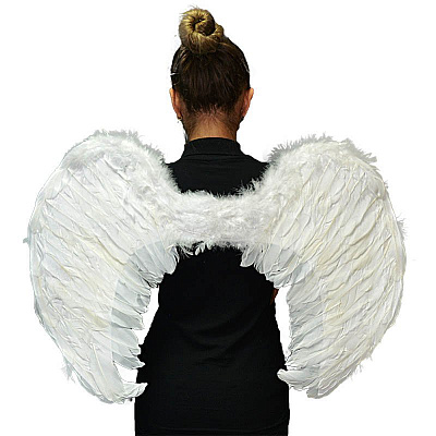Крылья белые ангела 70х50