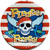Тарелки Pirate Party 10 шт