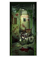 Декорація на двері Психлікарня