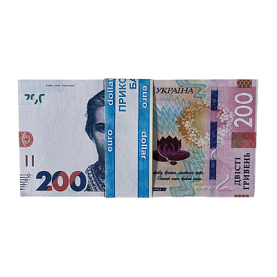 Пачка 200 гривен (новые)