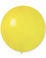 Тематические вечеринки|Цветная вечеринка|Желтая|Воздушный шар 18" пастель желтый
