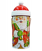 Свята |Новогодние украшения|Настільні декорації|Коробка для цукерок Дід Мороз