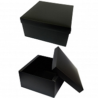 Коробка складная 28,5х28х15 см (черная)