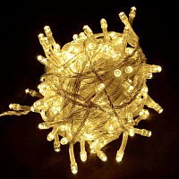 Гірлянда LED Тепло-біла 200
