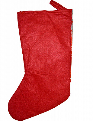 Носок с Гномами (красный) 37см