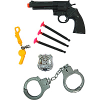 Товари для свята|Товары для праздника|Іграшкова зброя|Набір Поліція з наручниками