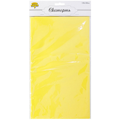 Скатерть пастель (желтая) 130х180