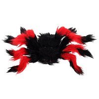 Павук малий з хутром (чорно-червоний) Павук малий з хутром (чорно-червоний)