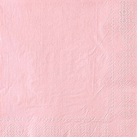 День Рождения|Нежное настроение|Салфетки пастель (розовые) 12шт