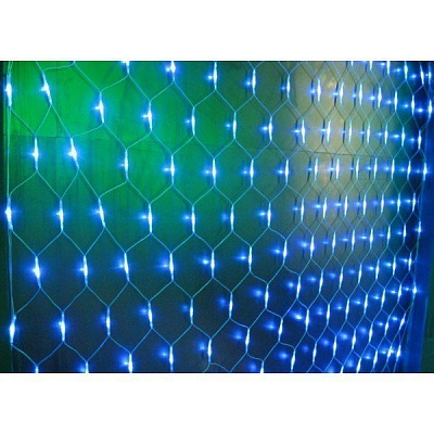 Гирлянда LED Сетка 240 (205х210) синяя