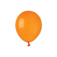 ||Воздушный шар пастель оранжевый 5"