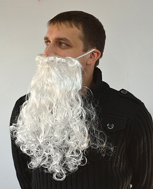 Борода Деда Мороза большая - фото 2 | 4Party