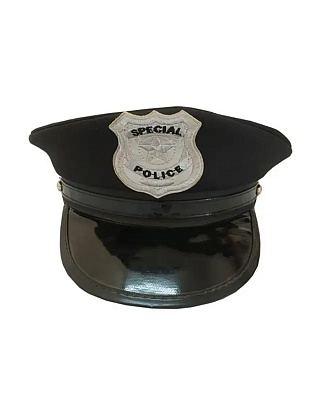 Шляпа Полиция (черная)