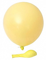 День Рождения|Зверята|Воздушный шар макарун персиковый 30см