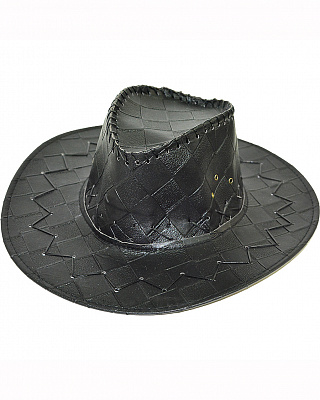Шляпа Техасского ковбоя (черная)