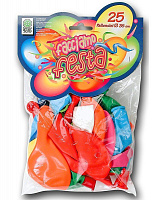 Воздушные шарики|Шары латексные|Пастель (матовые)|Набор шаров 25 шт