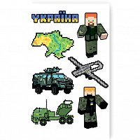 Тату мини Украинские защитники пиксель Тату мини Украинские защитники пиксель