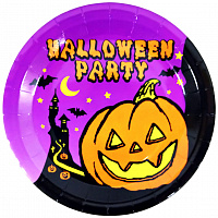Тарелки Halloween party 23 см Тарелки Halloween party 23 см
