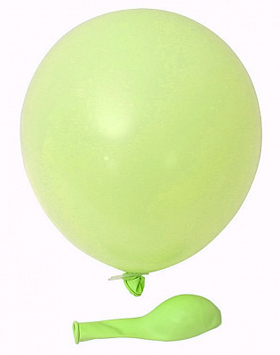 Повітряна куля макарун зелена 30 см