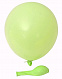 Воздушный шар макарун зеленый 30см