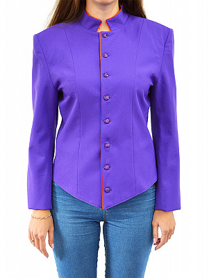 Пиджак портье фиолетовый S-M