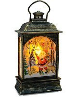 Новорічний світильник Санта 18 см