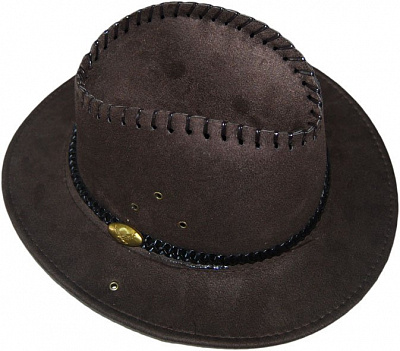 Шляпа Техас (темно-коричневая)