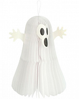 Фигура 3D Привидение белое 36 см