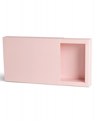 Коробка складна 24х18х5 см рожева
