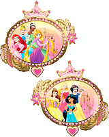 Шар фигура Принцессы Дисней 86х81 см