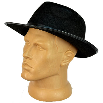 Шляпа BOSS фетр (черная)