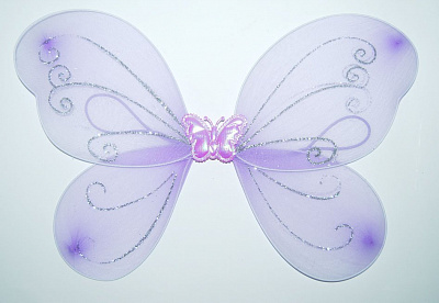 Крила метелика дитячі фіолетові