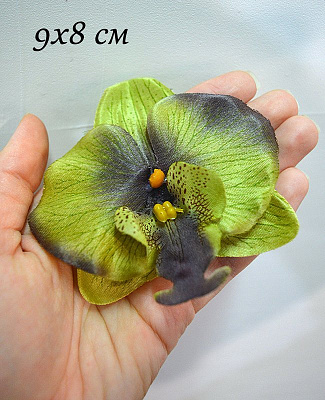 Цветок в волосы Орхидея