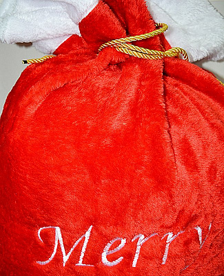 Мешок Merry Christmas огромный