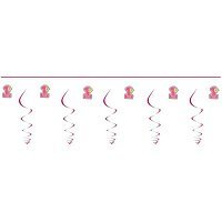 Гирлянда-спирали 1st birthday (девочка) Гирлянда-спирали 1st birthday (девочка)