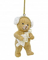 Подвеска Мишка с елочкой (керамика)