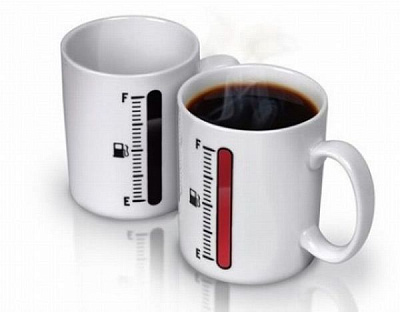 Чашка з термометром