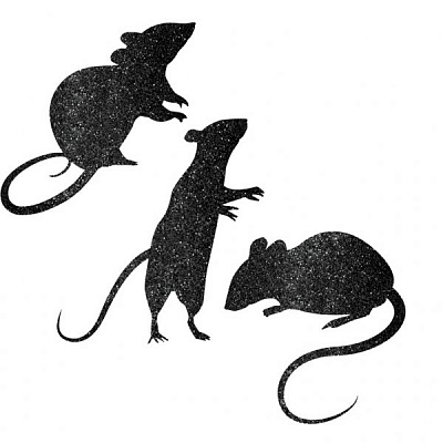 Набор баннеров крысы блеск (9 шт.)