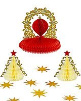 Набір декорацій настільна Ялинка 15 од