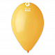 Воздушный шар пастель желто-горячий 12"