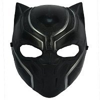 Маска пластик Черная пантера