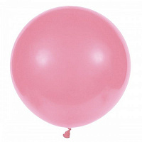 Воздушные шарики|Шары латексные|Пастель (матовые)|Воздушный шар 18" пастель розовый