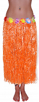 Юбка гавайская 70 см (оранжевая)